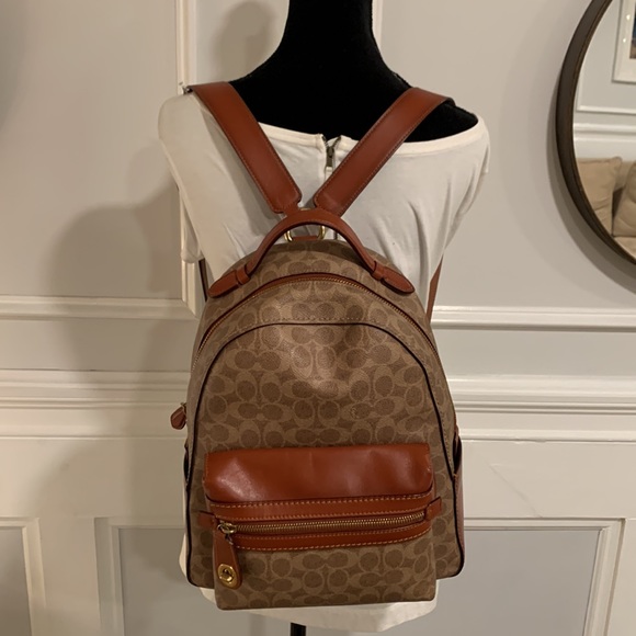 Coach Campus Signature Backpack NWOT - Picture 8 of 17